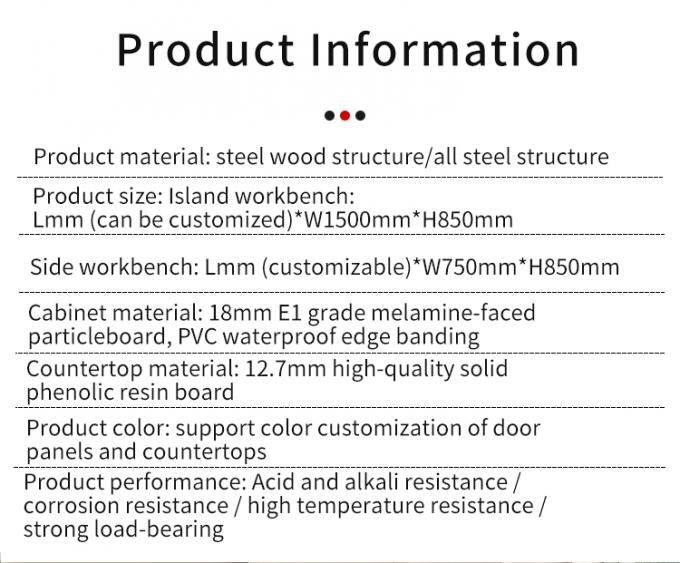 Модерн Дизайн Лабораторные стенные скамейки - идеально подходит для лабораторий 7