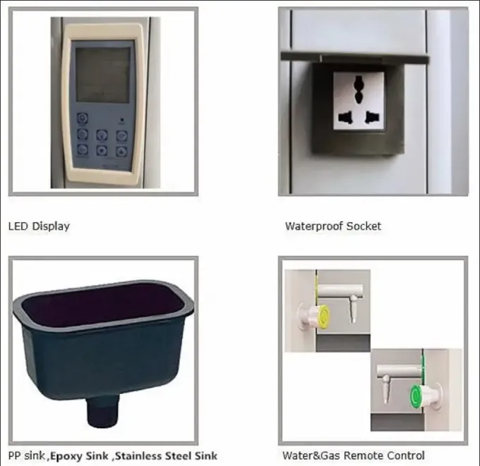 Специализированная лабораторная дымовая крышка Лабораторная дымовая крышка Антистатическая система безопасности 220V/50Hz 6
