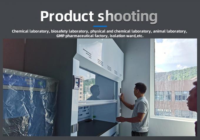 Тип установки Настенная химическая дымовая крышка PP дымовой шкаф с очисткой 0