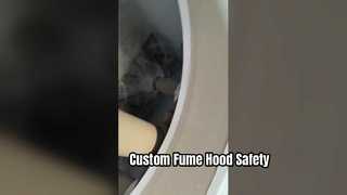 Пристальный взгляд: изготовленные по индивидуальному заказу лабораторные вытяжные шкафы с системой ручного управления компании Wet Scrubber