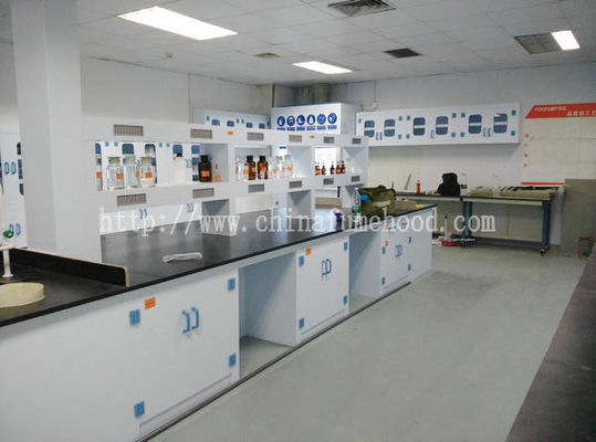 Хорошая цена Пол - установленные верстаки таблицы острова Ploypropylene шкафов химической лаборатории онлайн