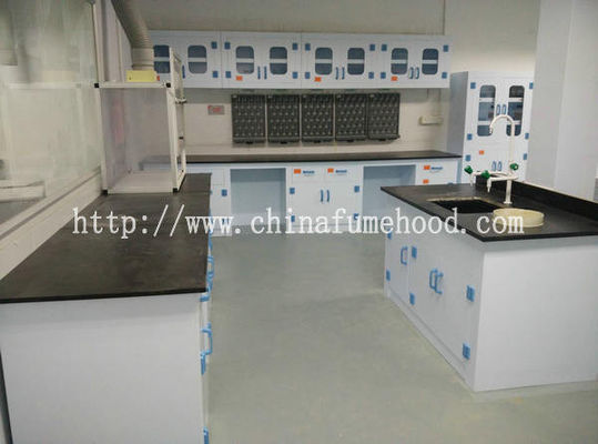 Хорошая цена мебель химической лаборатории 8mm Worktop, таблица острова PP материальная для лаборатории онлайн
