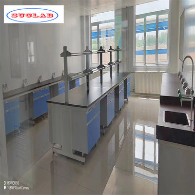 Хорошая цена Рабочая скамейка химической лаборатории с количеством отсеков онлайн