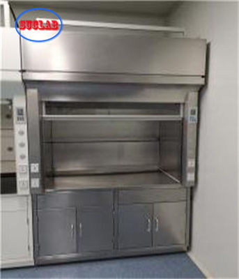 Хорошая цена Стенные лабораторные дымовые шкафы с напряжением 110V/220V для лабораторных применений онлайн