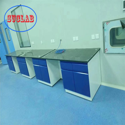 Хорошая цена Угловой химический лаборатория скамейка Laborratory Casework Холоднокатаная стальная рама онлайн