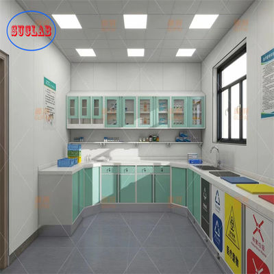 Хорошая цена Настраиваемая больница Клиника Мебель Медицинский кабинет Решение L 3000*W 600*H 850-900 мм онлайн