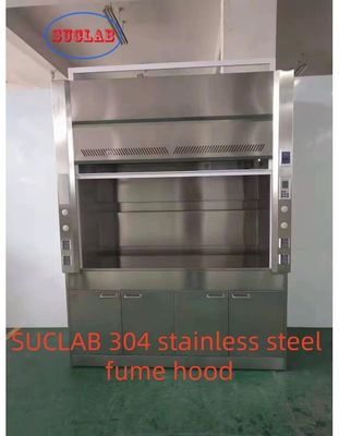 Хорошая цена Ducted Fume Hood Laboratory Fume Hoods with 1850m3/h Air Volume and Ducted Design онлайн