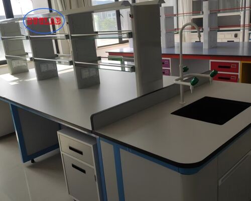 Хорошая цена Multi-Functional Socket Full Steel Laboratory Benches With Customizable Dimensions L1500 750 W 800 850mm H онлайн
