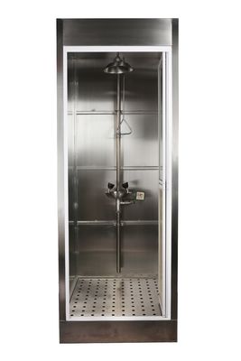 Хорошая цена Производители встроенных аварийных промывочных устройств для глаз и душей, настенных, с дренажным поддоном или напольным сливом для аварийных ситуаций онлайн