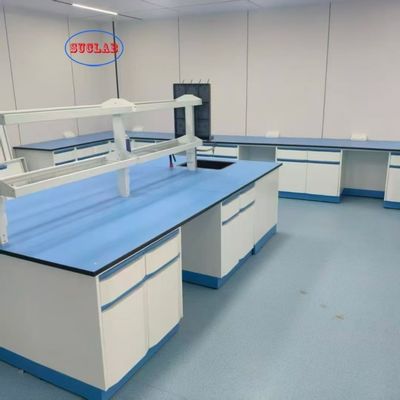 Хорошая цена Smooth Operation Chemical Laboratory Bench with Drawers for Pharmaceutical Companies Lab онлайн
