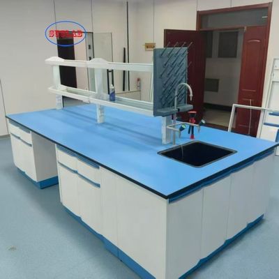 Хорошая цена Customizable Made Environmental Monitoring Station Lab Furniture with Drawer онлайн