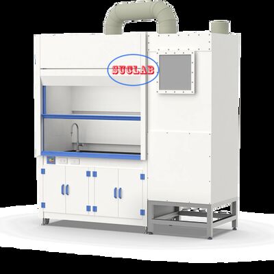 Хорошая цена Стенный дымовой капот с дымовым очистителем Танк воздушный поток 400 кубометров в час Предоставление химических вентиляционных решений онлайн