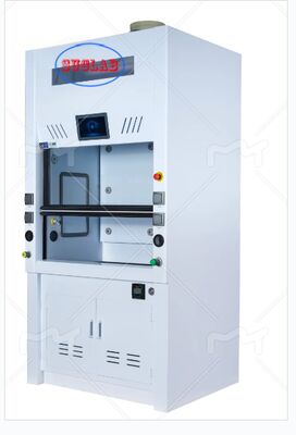 Хорошая цена Лабораторный вытяжной шкаф по заводской цене с интегрированным баком-скруббером и микрокомпьютерной системой управления онлайн